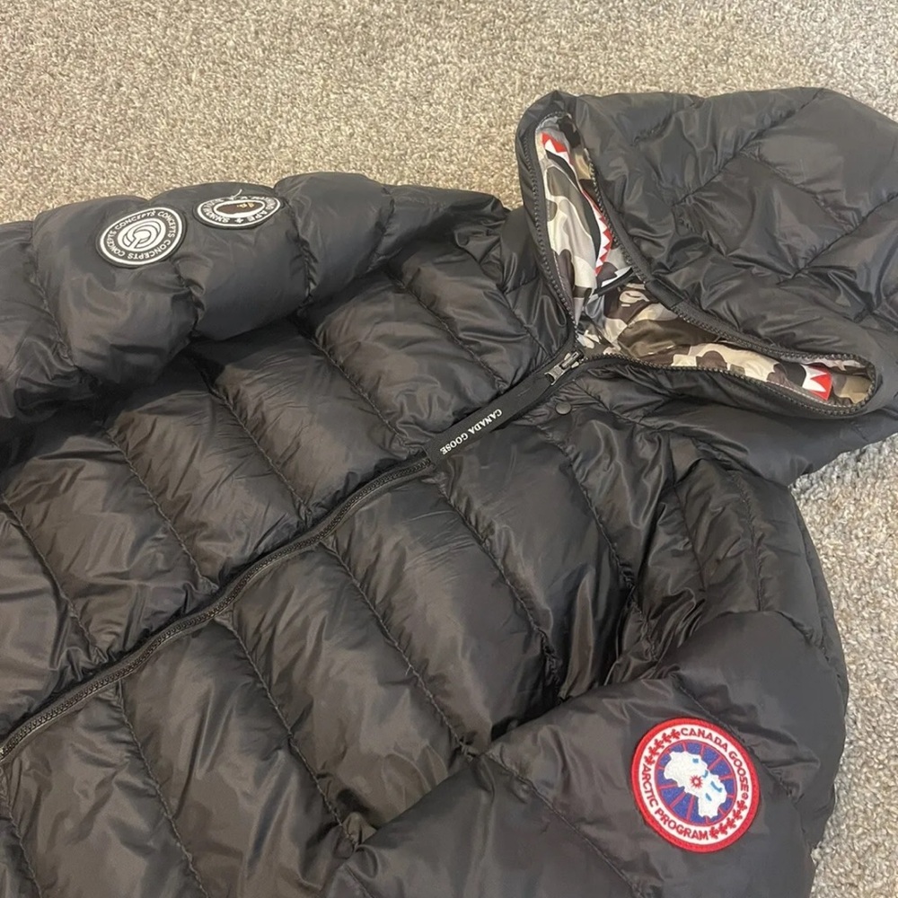 Bape x Canada Goose x Concepts Crofton Shark Jacket